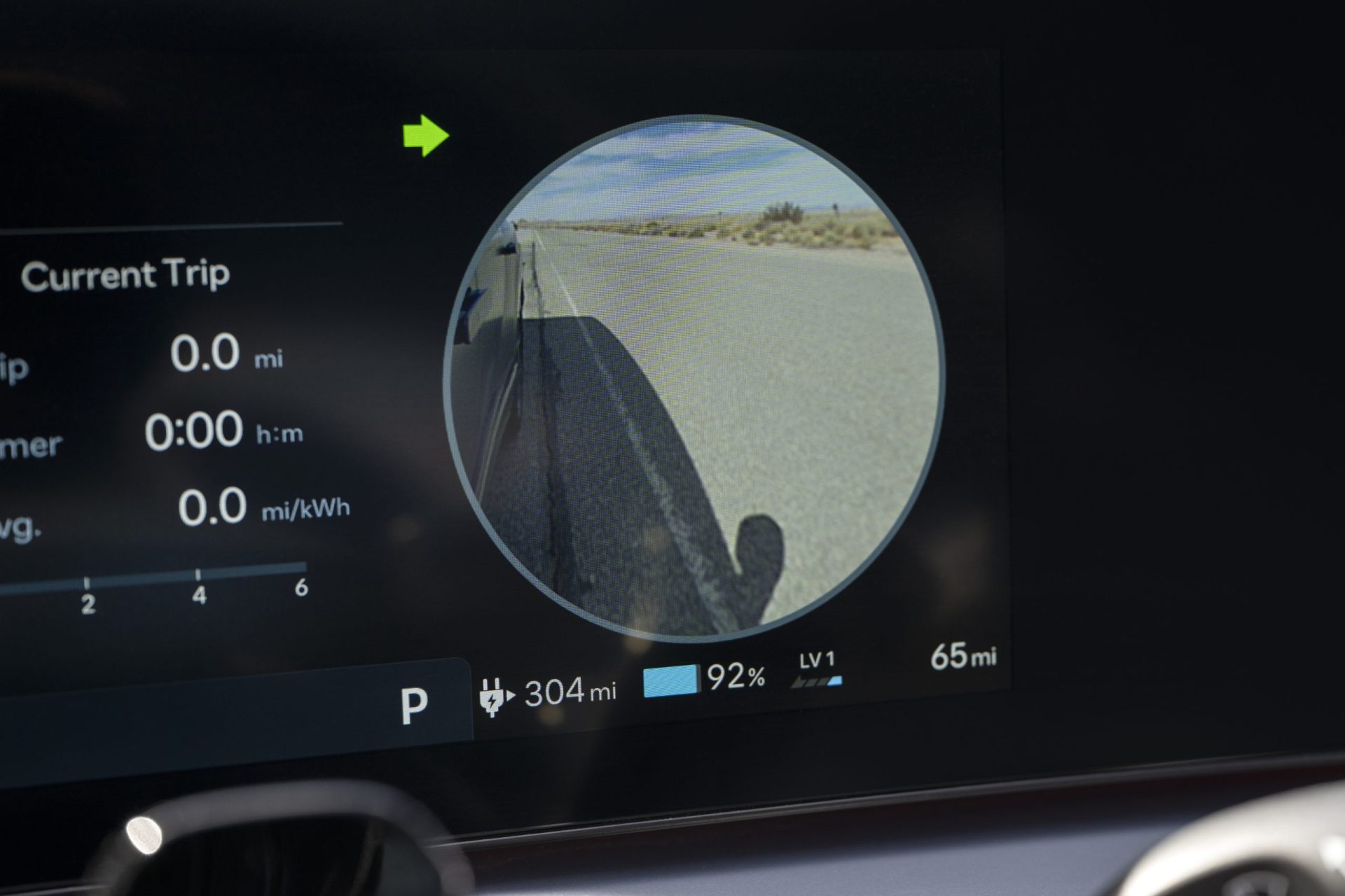 Vue rétroviseur vidéo de la IONIQ 9