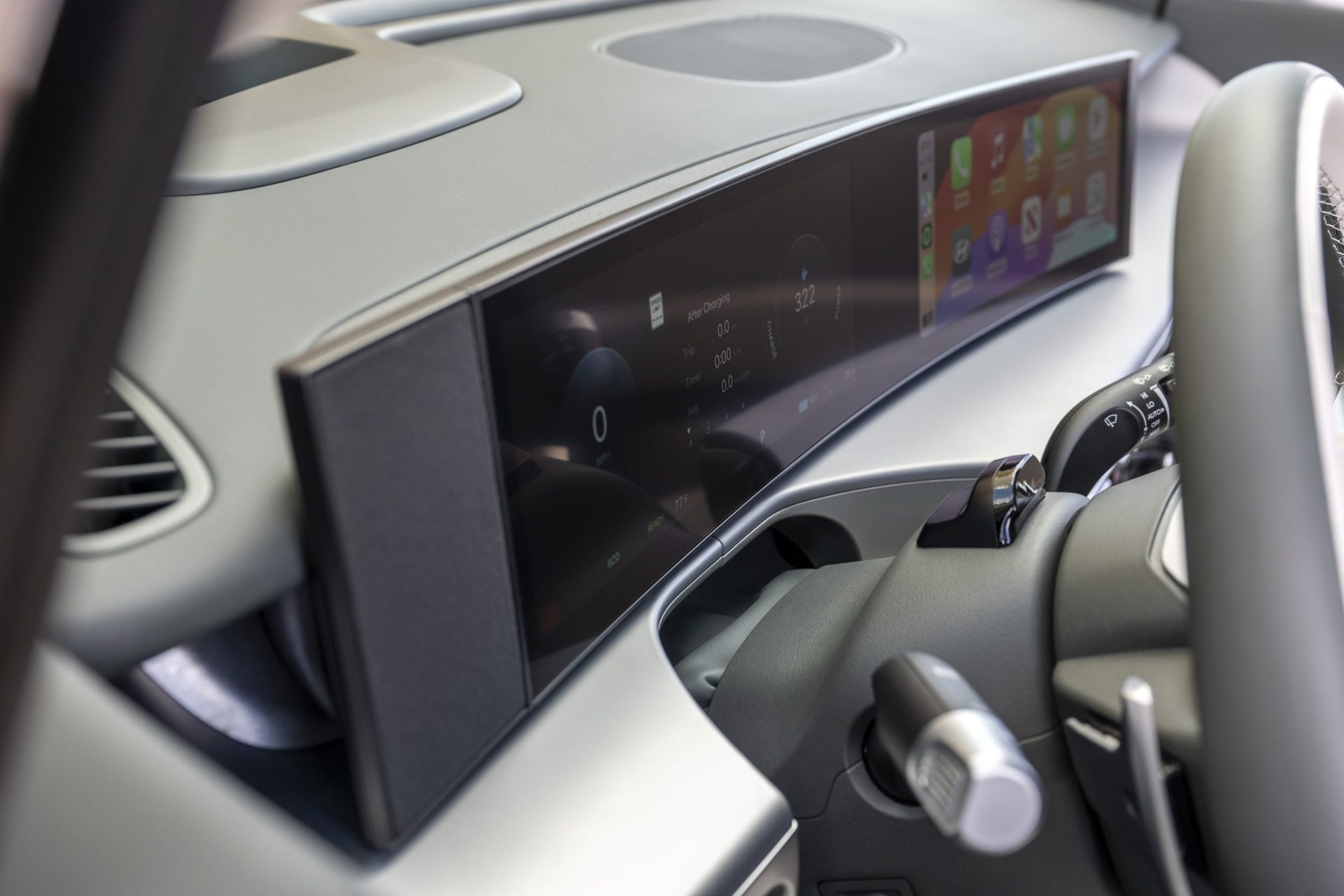 Écran incurvé panoramique de l'IONIQ 9