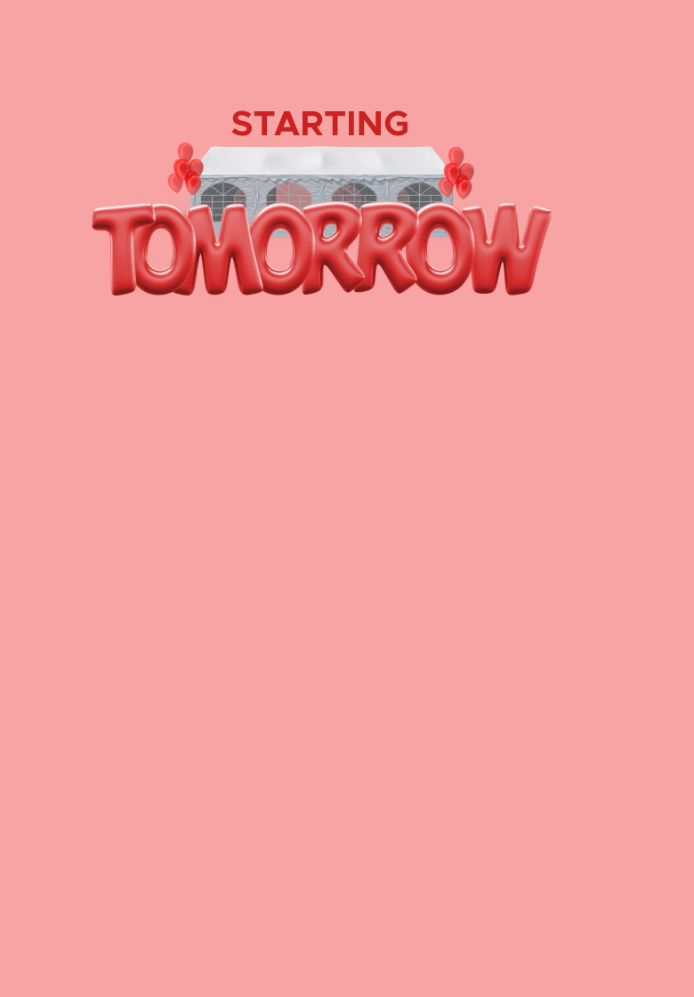 Tent Sale TR – Tomorrow